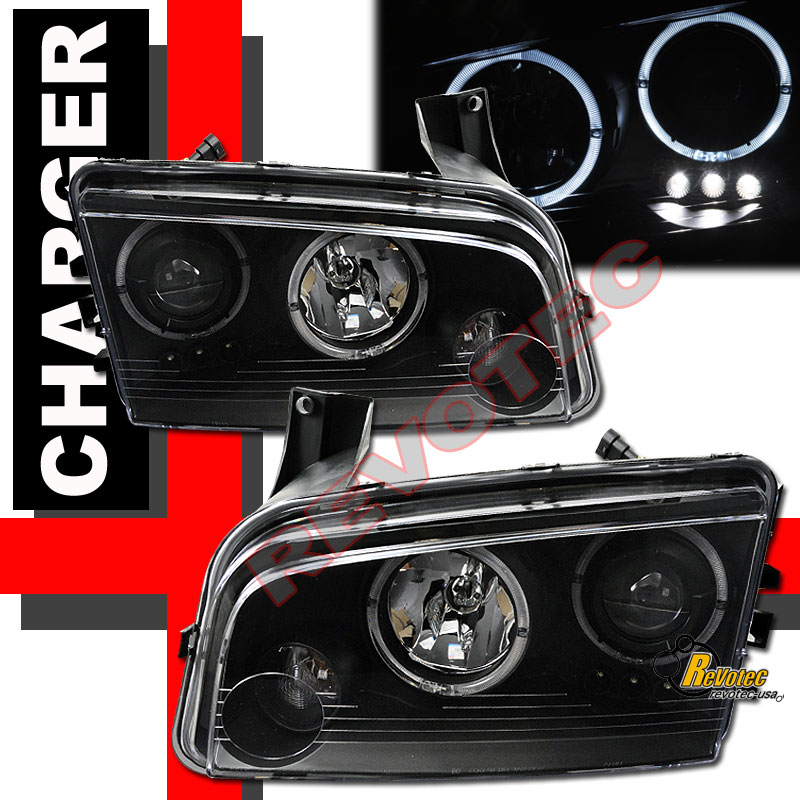   CHARGER SE SXT SRT8 HALO PROJECTOR HEADLIGHTS & LED TAIL LIGHTS  