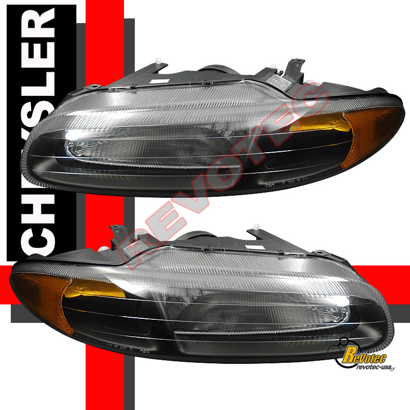 96 97 98 99 00 Chrysler Sebring Convertible Black Housing