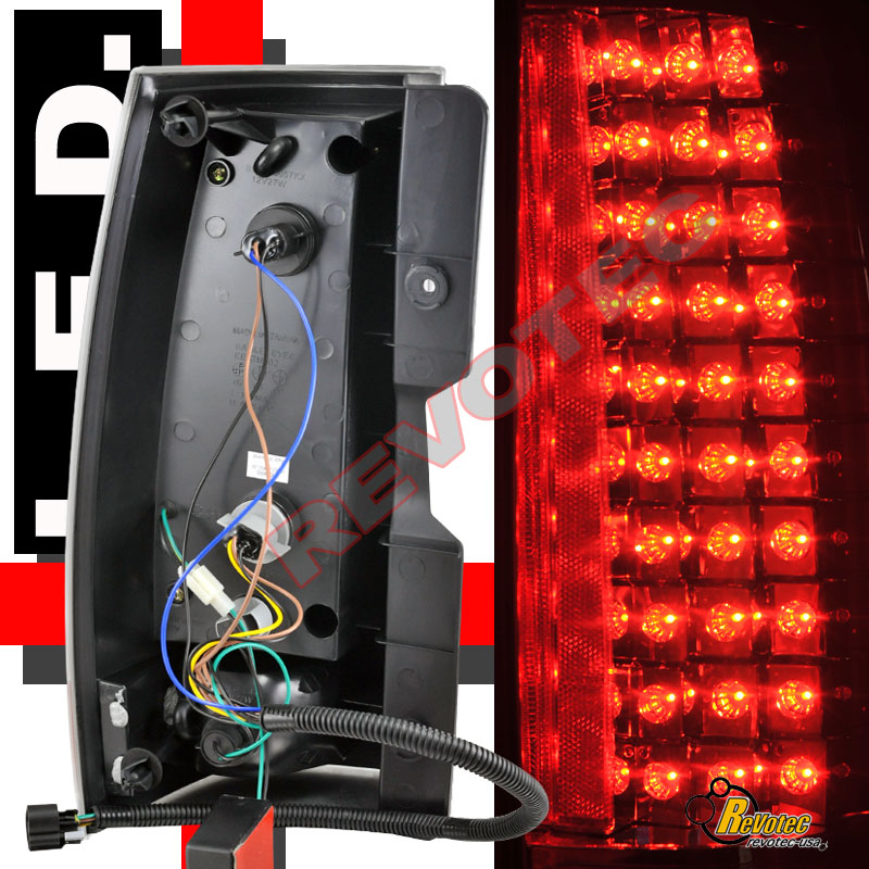 07 13 chevy suburban tahoe gmc yukon denali red g4 led 2007 yukon xl lights