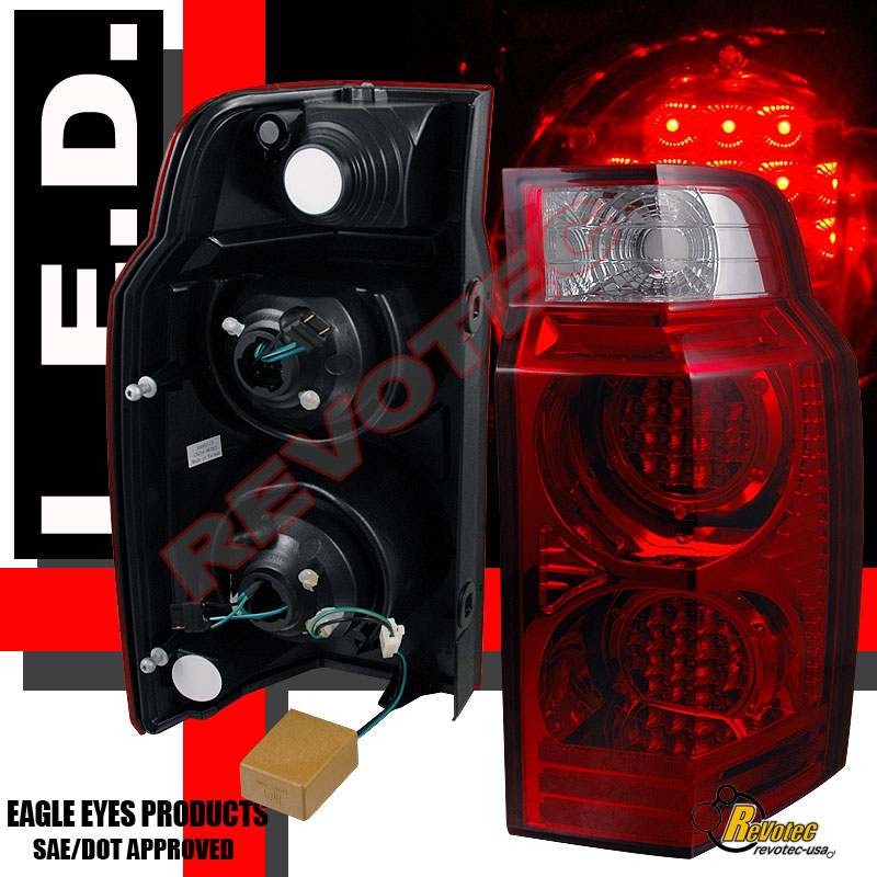 06 07 08 09 10 Jeep Commander Limited Red LED Tail Lights