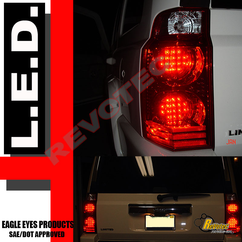 06 07 08 09 10 Jeep Commander Limited Red LED Tail Lights Lamps 1 Pair eBay