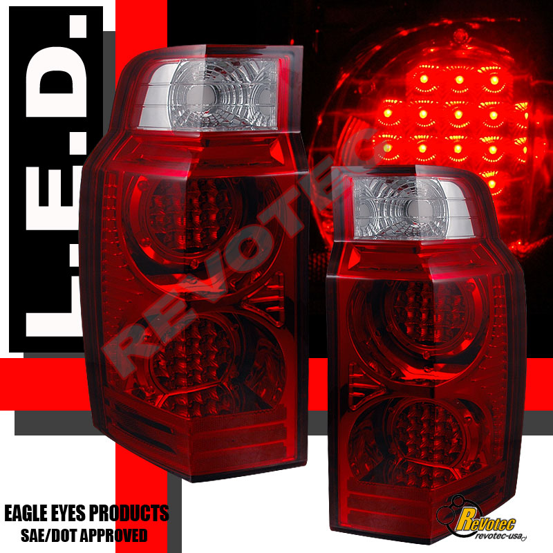 06 07 08 09 10 Jeep Commander Limited Red LED Tail Lights Lamps 1 Pair